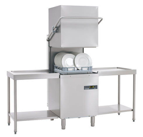 Maidaid C2011 Passthrough Hood Type Glasswasher 500mm Basket